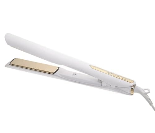 Kristin Ess 1.25 Inch Dual Voltage Straightener & Curler + Beach Waver - 440° - For Curly, Thick + Frizzy Hair