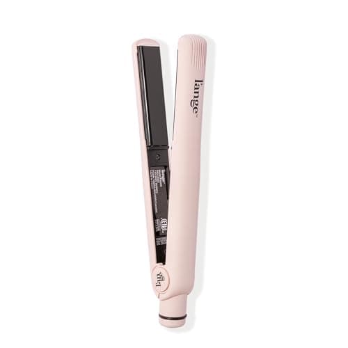 L'ANGE HAIR Ceramic Flat Iron | 1" Tourmaline-Infused Straightener | Adjustable Temp & Dual Voltage