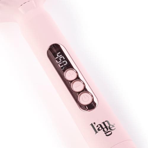 L'ANGE HAIR Blush Heated Straightener Brush for Smooth, Frizz-Free Hair
