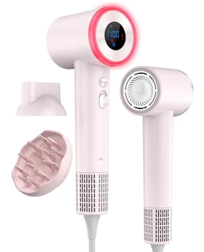 Professional Negative Ionic Hair Dryer with 110,000 RPM Motor
