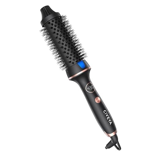 Professional 1.5" Heated Round Ionic Curling Iron with Temp Control