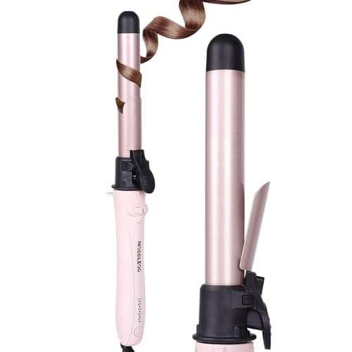 Global Voltage Automatic 360° Rotating Curling Iron with Clamp