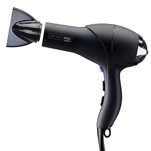 Conair INFINITIPRO AC Motor Hair Dryer with Ceramic Tech & Diffuser | Black
