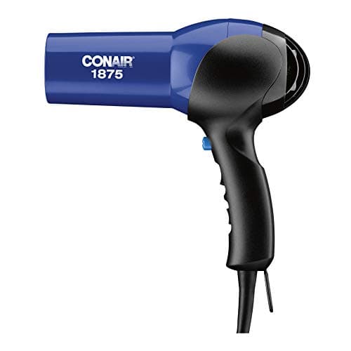 CONAIR 1875 Watt Turbo Hair Dryer, Blue/Black
