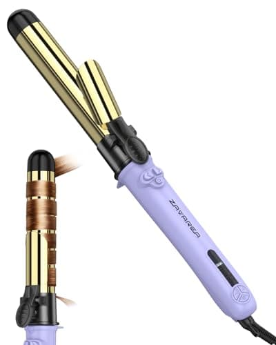 Rapid Heating Dual Voltage Curling Iron for All Hair Types