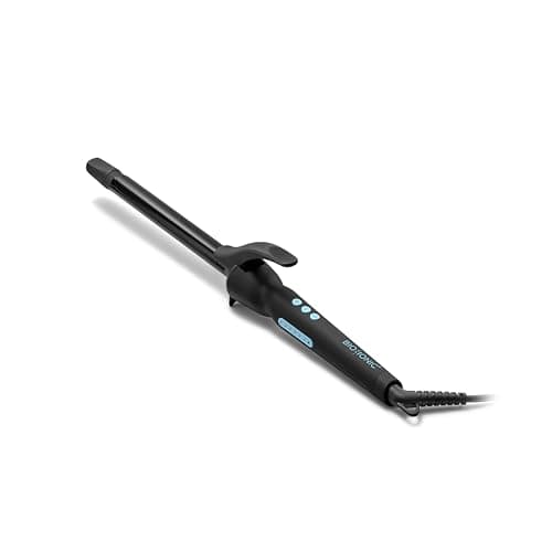 BIO IONIC Long Barrel Curling Iron with Moisture Heat & NanoIonic Technology
