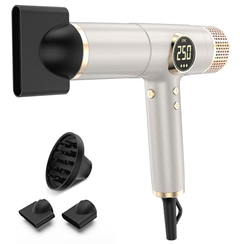 Ionic Professional 2000W Dual Voltage Hair Dryer - Negative Ion, Fast & Quiet