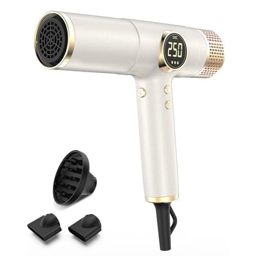 Ionic Professional 2000W Dual Voltage Hair Dryer - Negative Ion, Fast & Quiet