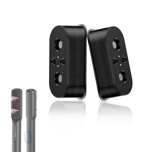 2 in 1 Steam Hair Straightener Brush, Ionic Heat, Essental Oils, Fast Heat-Up, Portable, 20Min Auto Off