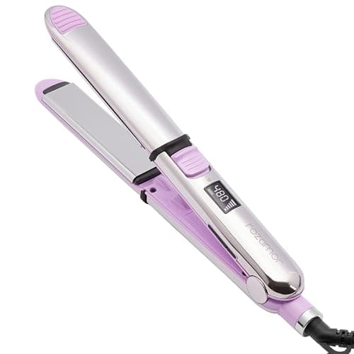 Titanium Ionic 2-in-1 Flat Iron, Fast Heating, Dual Voltage, Pink
