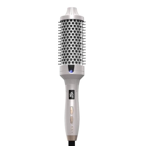 K&K Thermal Brush - 1.7 inch Heated Round for Volume & Straightening/Curling
