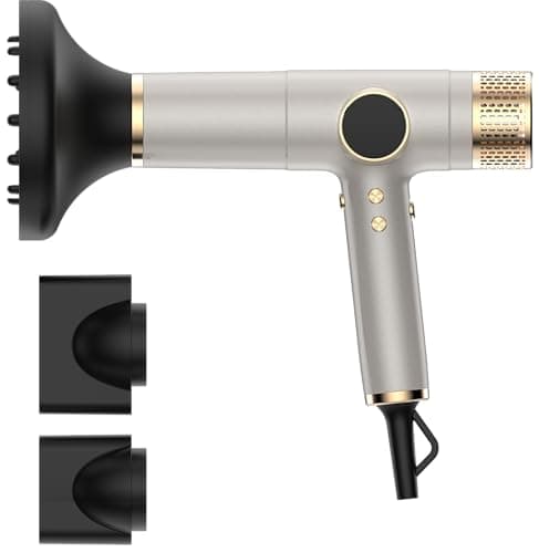 Ionic Professional 2000W Dual Voltage Hair Dryer - Negative Ion, Fast & Quiet