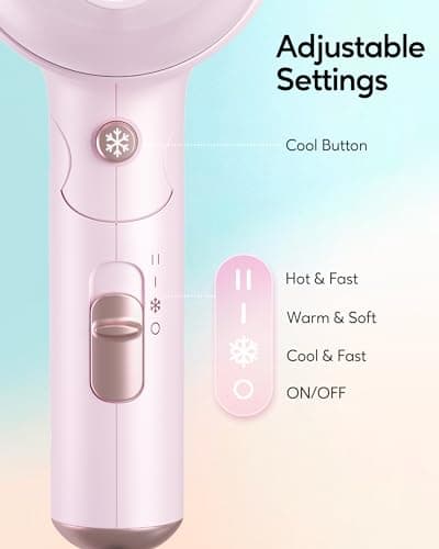 Wavytalk Hair Dryer and Curling Iron Combo for Women