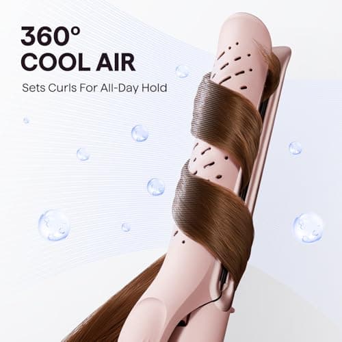 Whirlwind Pro Wavytalk Airflow Styler, 3 Air Modes, LED Display, Anti-Scald Wand