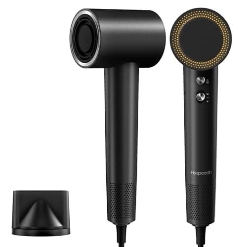 Hyspeedh Low Noise Smart Hair Dryer with Diffuser and Fast Drying