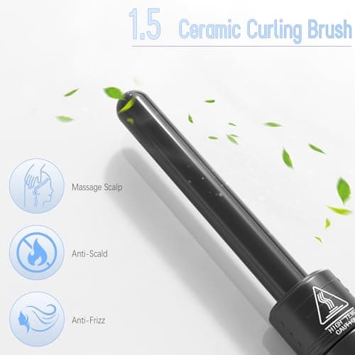 5-in-1 Ceramic Tourmaline Curling Iron Set for All Hair Types