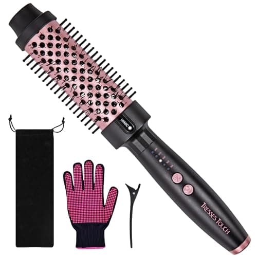 Thermal Curling Brush 1.5 Inch, 5 Temp Settings, Black