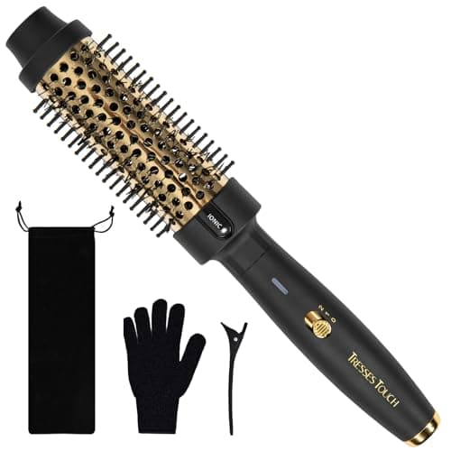 Thermal Curling Brush 1.5 Inch, 5 Temp Settings, Black