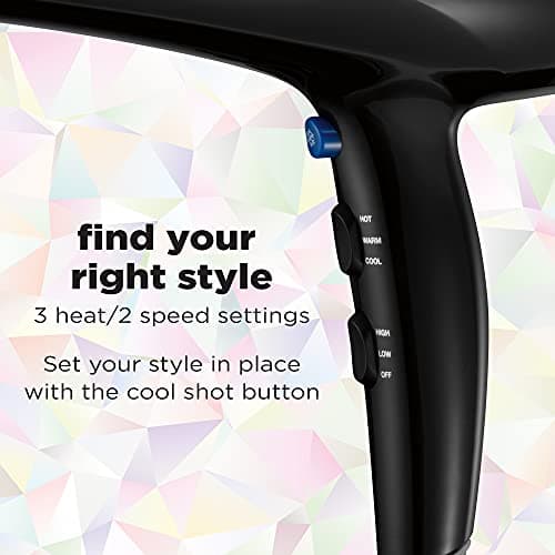 CONAIR 1875 Watt Hair Dryer for Shine & Style