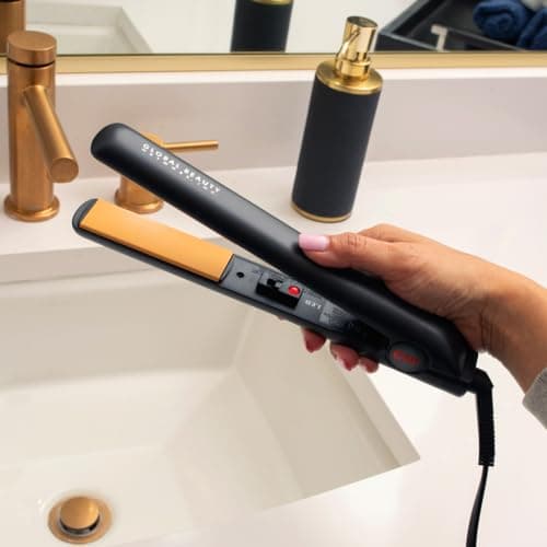CHI Original Ceramic Flat Iron for Smooth Hairstyles, Black