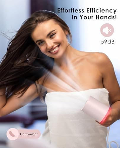 Professional Negative Ionic Hair Dryer with 110,000 RPM Motor