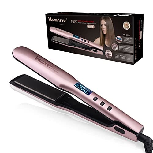 VAGARY 2-in-1 Hair Straightener & Curler with Anion Hair Care