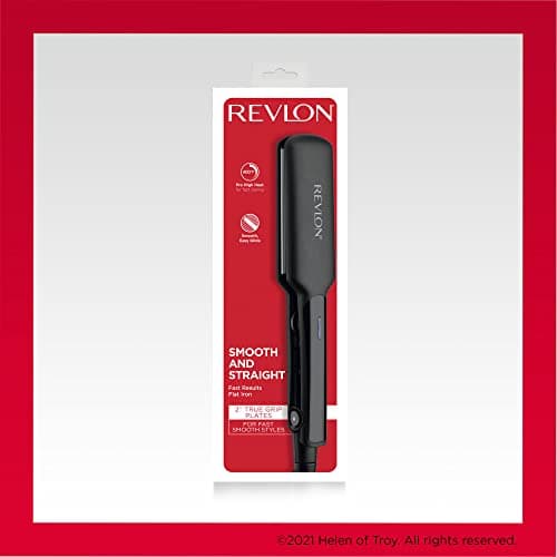 REVLON Ceramic Flat Iron | Fast Results for Smooth Styles