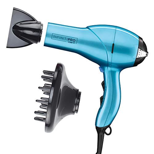 Conair INFINITIPRO AC Motor Hair Dryer with Ceramic Tech & Diffuser | Black