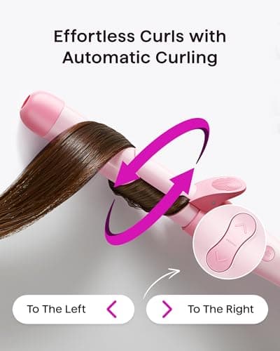 Wavytalk Portable Hair Dryer & Diffuser + Wavytalk Pro Rotating Iron Set