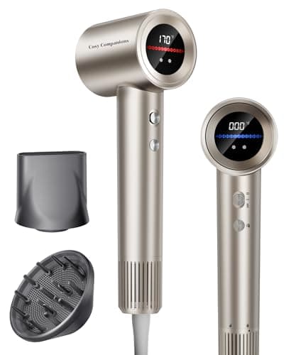 150000RPM Negative Ionic Hair Dryer with Diffuser & Nozzle