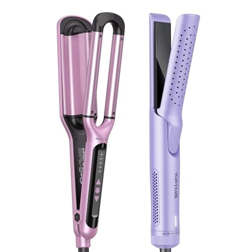Wavytalk 1 Inch Curling Iron for Beach Waves