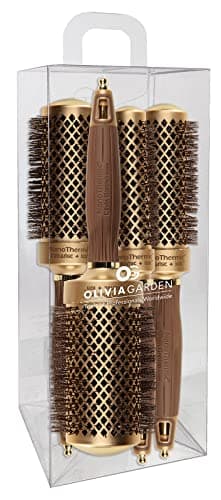 Professional Olivia Garden NanoThermic Ceramic Round Hair Brush - Normal to Thick Hair