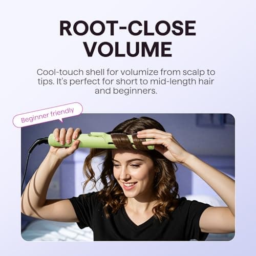 WavyTalk Cool Curl Airflow Styler Ionic Thermal Brush