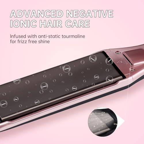 VAGARY 2-in-1 Hair Straightener & Curler with Anion Hair Care