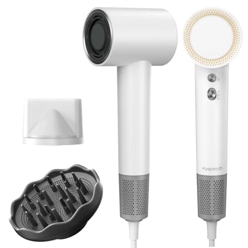 Hyspeedh Low Noise Smart Hair Dryer with Diffuser and Fast Drying