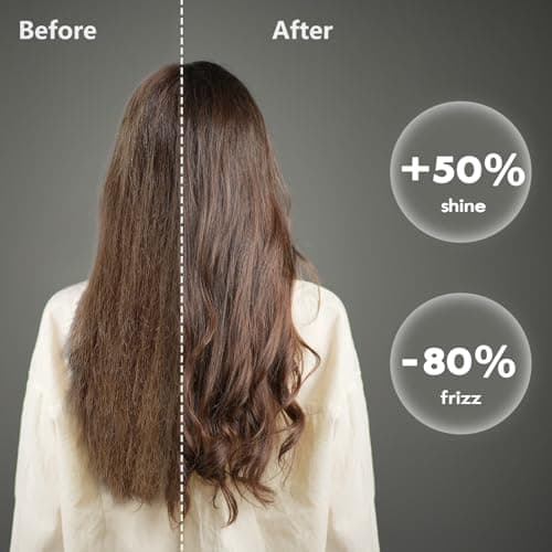 Ionic Thermal Curling Iron with Ceramic Tourmaline Brush - 1.5 Inch Heated Hair Styler