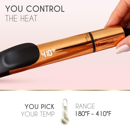 ELLA BELLA 1 Inch Ceramic Curling Iron • Professional Hair Wand