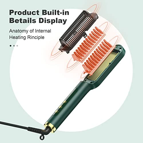Negative Ion Straightening Brush for Any Hair Quality