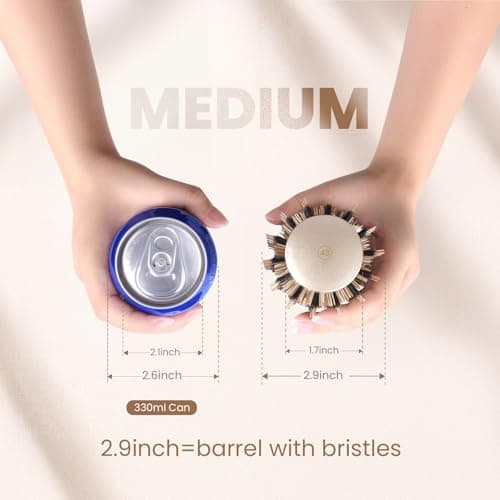 AIMIKE Nano Thermal Ceramic Round Brush for Blow Out & Styling - 2.9 inch Barrel