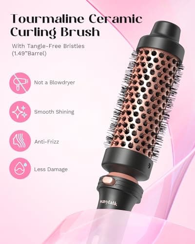 Wavytalk Professional Flat Iron & Curling Wand Set