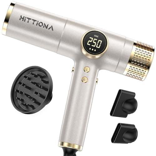 Ionic Professional 2000W Dual Voltage Hair Dryer - Negative Ion, Fast & Quiet