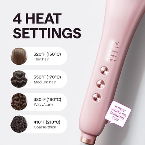 Wavytalk Pro Steamline 3-in-1 HairStraightening Brush Reduces Damage Nourishes