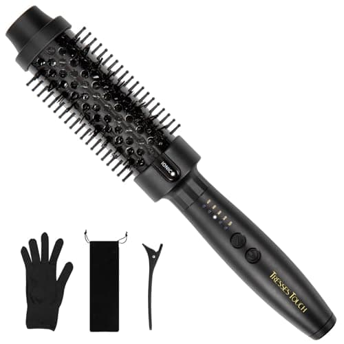 1.5 Inch Ionic Heated Round Brush for Blowout Look, Rose Gold
