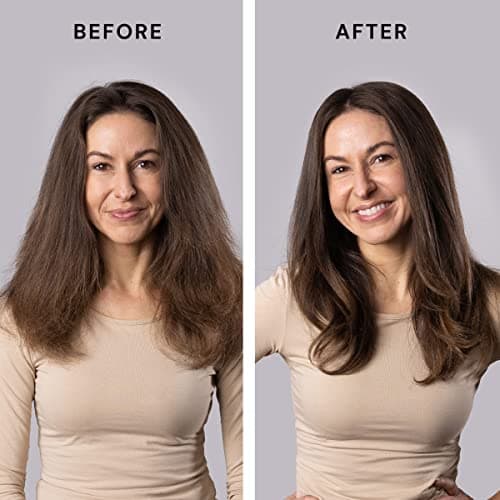 L'ANGE HAIR Le Volume 2-in-1 Titanium Blow Dryer Brush | Smooth, Frizz-Free Hair (Blush - 60mm)