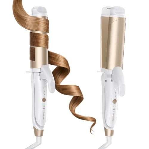 Dual-Voltage 110V-240V 1.5" Ceramic Curling Iron for Women - Europe Travel