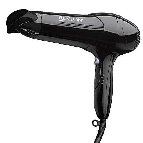 REVLON 1875 Watt Turbo Dryer, Black