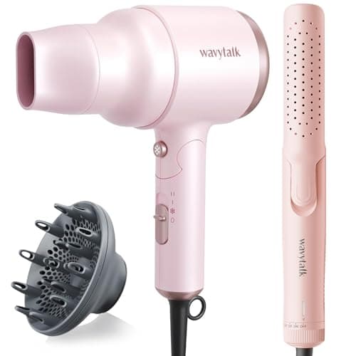 Wavytalk Hair Dryer and Curling Iron Combo for Women