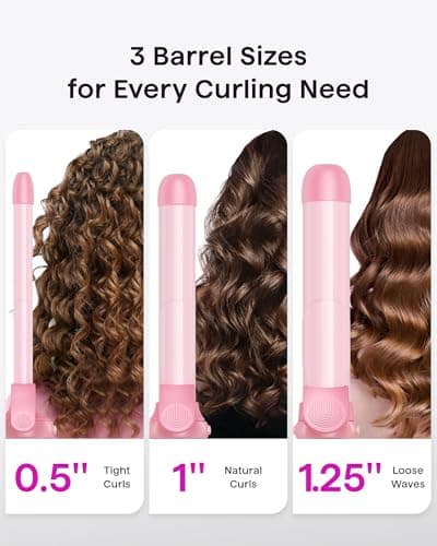 Wavytalk Portable Hair Dryer & Diffuser + Wavytalk Pro Rotating Iron Set
