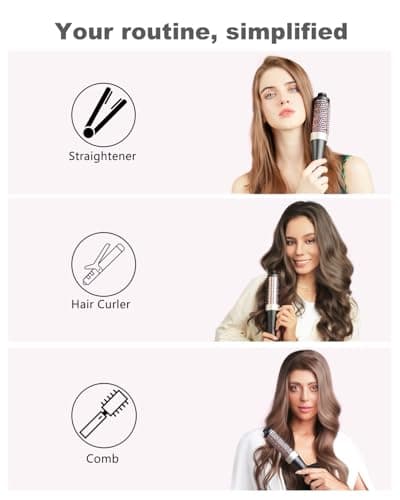Ionic Thermal Brush 1.5 Inch Hot Styling Tool for Quick Blowouts and Curls
