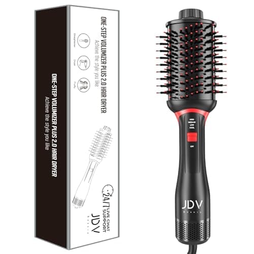 4-in-1 Hair Dryer and Styler with Negative Ion Anti-frizz